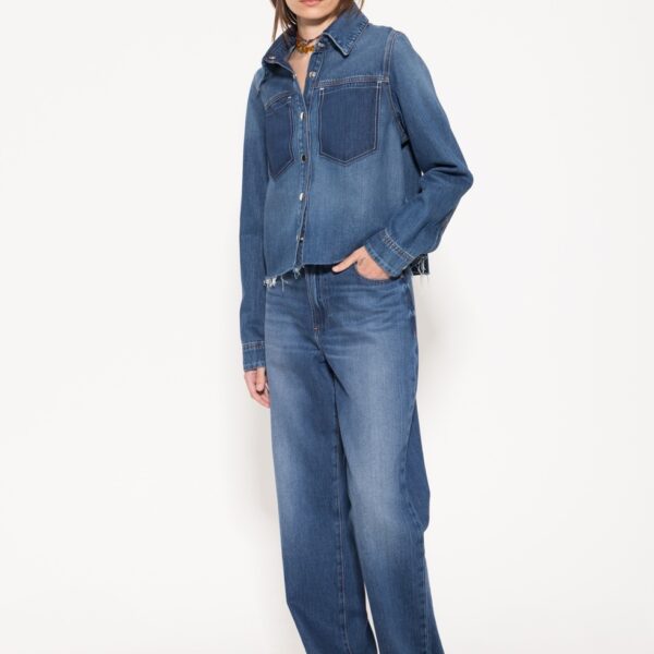 JEANS PRINTED STRAIGHT LOOSE