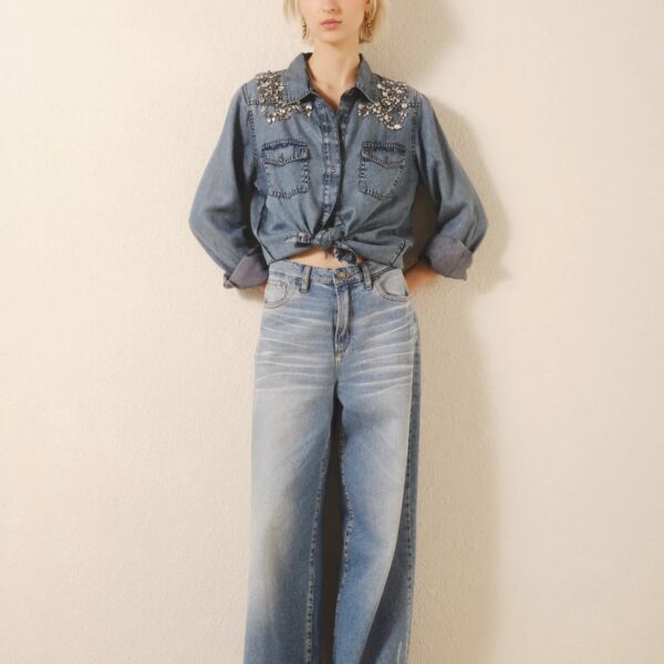 JEAN OXFORD VINTAGE BLUE NEW