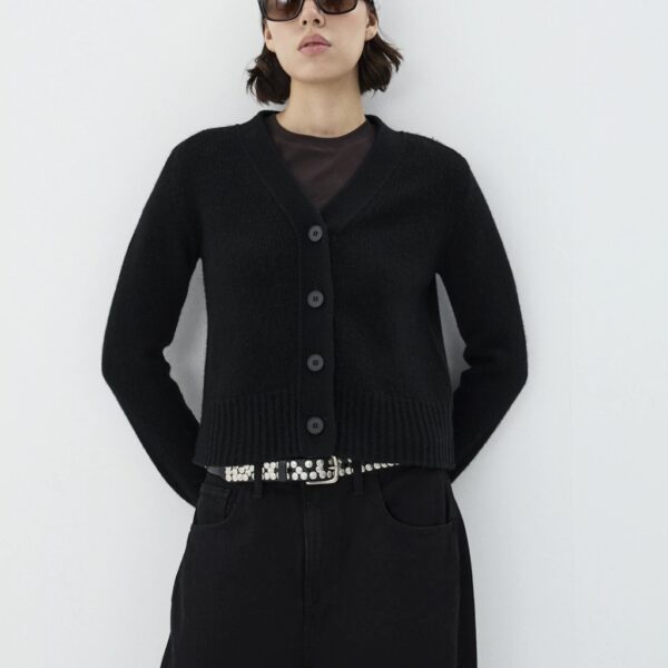 CARDIGAN LANA CASHMERE ETIQUETA NEGRA