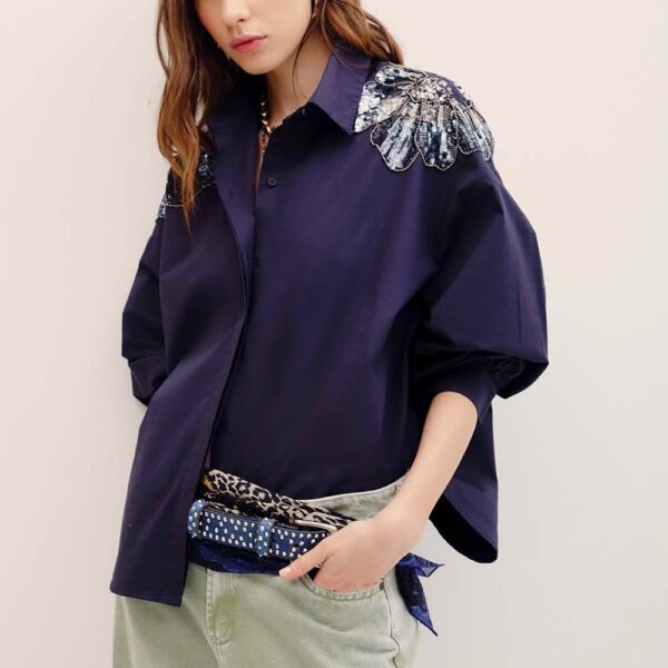CAMISA LOUISE FLOWERS